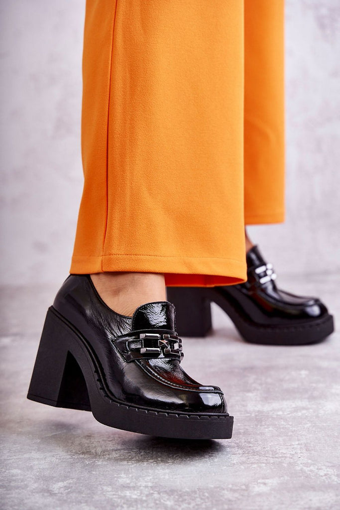 Heeled low shoes Step in style