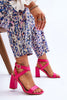 Heel sandals Step in style