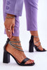 Heel sandals Step in style