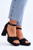 Heel sandals Step in style