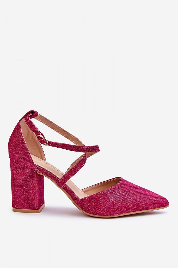 Block heel pumps Step in style