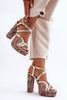 Heel sandals Step in style