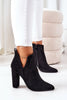 Heel boots Step in style