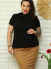 Plus size blouse Karko