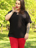 Plus size blouse Karko