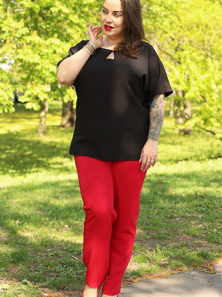 Plus size blouse Karko