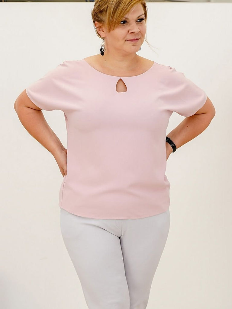 Plus size blouse Karko