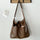 Women's Large Capacity Textured Soft Leather Bucket Bag