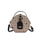 Crossbody Bag Retro Fashion Western Style Portable Round Cake Bag