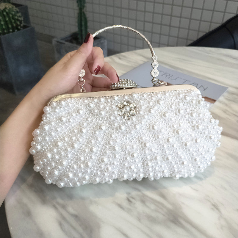 Banquet Pearl Cheongsam Crossover Clutch