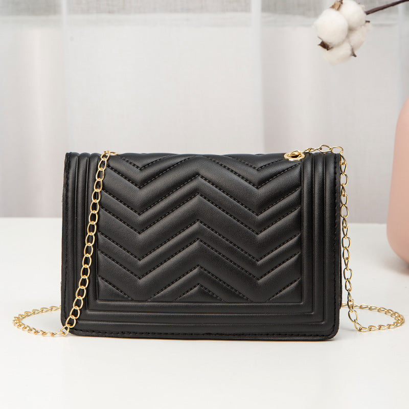 Simple And Stylish One-shoulder Square Bag