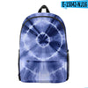 Personality Elements Tie-dye Peripheral Digital Color Backpack