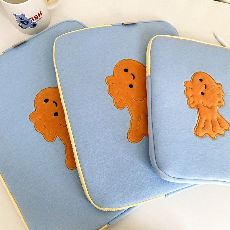 Korean Ins Wind Cartoon Cute Embroidery IPad Case
