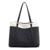 Women's Bag Shoulder Bag Color Matching Large Bag Portable Cloth