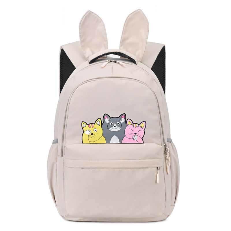 School Bag Primary School Student Girl Big Boy Girl Light Backpack Junior High School Backpack