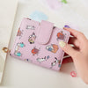 Cartoon Folding Coin Purse Multifunctional Card Holder