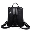 Women's Single Shoulder And Double Shoulder Leather Backpack