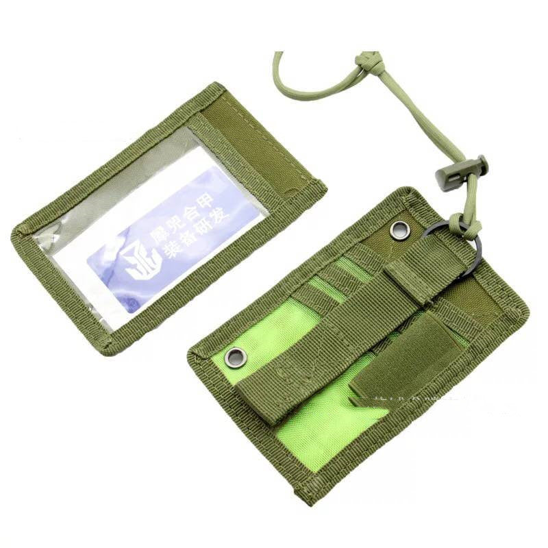 Multifunctional Document Bag Military Fan Equipment Convenient Card Holder