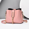 Solid Color Chain Bag Tassel Single Shoulder Crossbody Bag