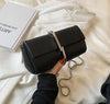 Chain PU Leather Cross-body Shoulder Bag