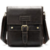 Men Genuine Leather Casual Crossbody Bag Cowhide Shoulder Bag School Backpack