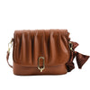 One-shoulder Messenger Pleated Cloud Bag