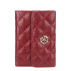 New Women's Card Bag Embossed Multi-card Compact Buckle Purse
