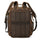 Men's Retro Backpack Student School Bag Large Capacity Leather Backpack