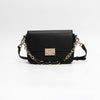 Trendy Solid Color Chain Shoulder Messenger Bag