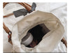 Versatile Crossbody One Shoulder Rattan Basket Bag Tote
