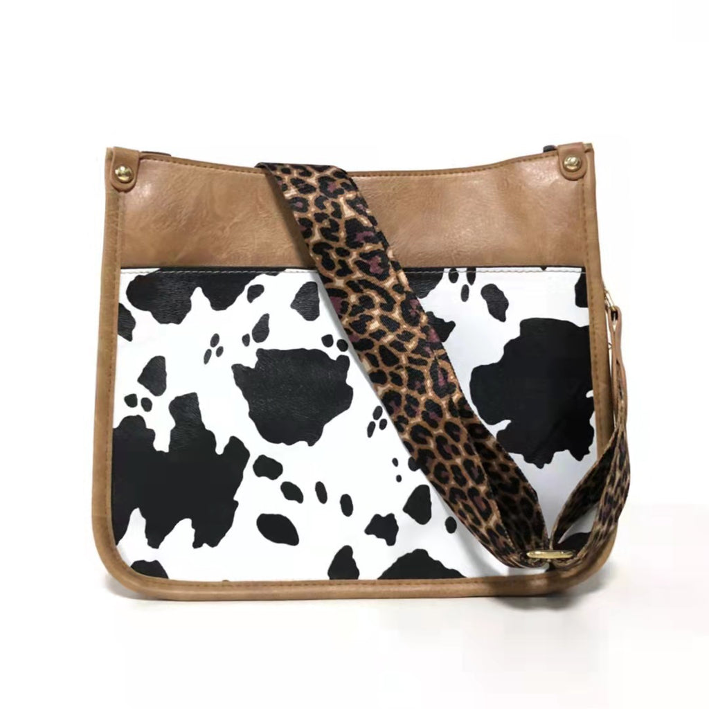 New Ladies Fashion Leopard Crossbody Bag