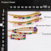 Multicolor Crystal Design Women Hair Clip