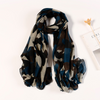 Women Autumn And Winter Cotton Linen Camouflage Graphic Scarf (2 sets)