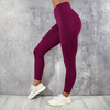 Women Solid Color Running Fitness Pocket Sports Yoga Pants