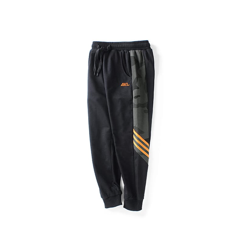 Boys Camouflage Pattern Stripe Design Pants