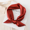 Women Classic Solid Color Square Scarf ( 2 sets )