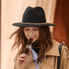 Women Fashion Chain Decoration Jazz Hat