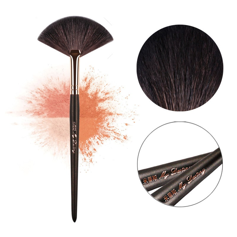 Women Fashion Soft Fan Shape Cosmetic Brush