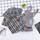 Children Kids Baby Fashion Boys Short Sleeve Plaid Shirt And Overalls 2pcs Set