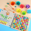 Kids Creative Disillusioned Bead 2-In-1 Interactive Puzzle Toy