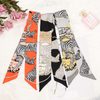 Women Fashion Animal Print Skinny Neckerchief