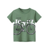 Buy 1 Get 1 Children Kids Baby Fashion Boys Basic Short Sleeve Dinosaur Print T-Shirt