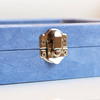 Portable Multifunctional Solid Color Jewelry Storage Box