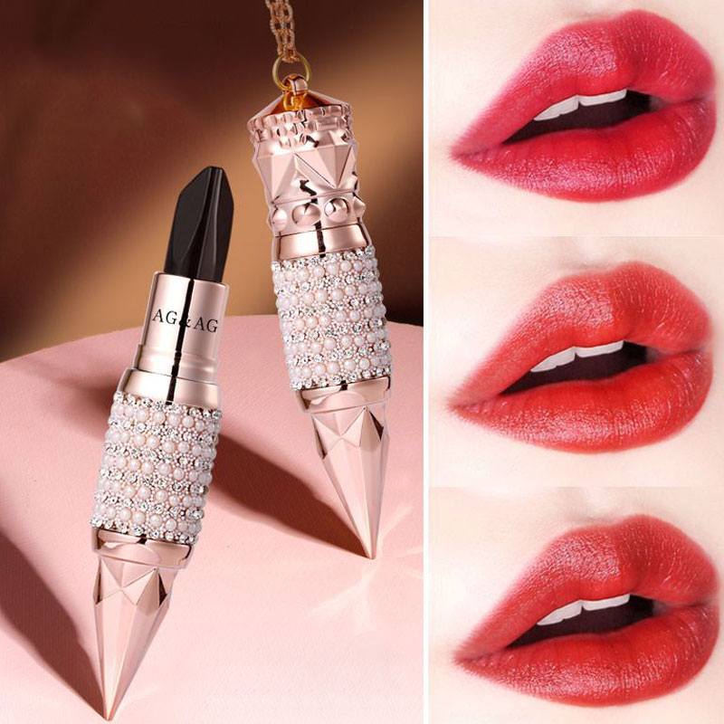 Queen Scepter Design Tri-Color Moisturizing Lipstick