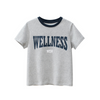 Kids Boys Casual Round Neck Short Sleeve Letter Pattern T-Shirt