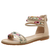 Plus Size Women Trendy Calico Resort Sandals