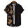 Men Fashion Print Short Sleeve Shirt