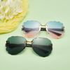 Kids Fashion Wave Lace Design Sunglasses