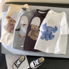 Kids Fashion Cartoon Round Neck T-Shirt