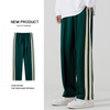 Men Casual Pants Loose Straight Stripe Sports Pants